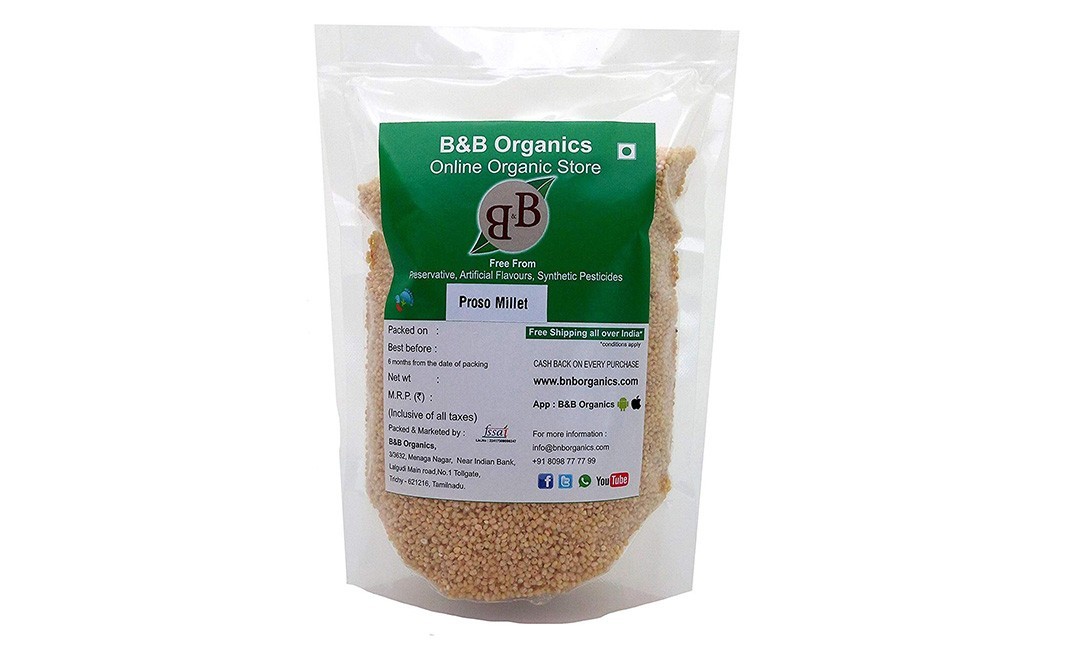 B&B Organics Proso Millet    Pack  10 kilogram